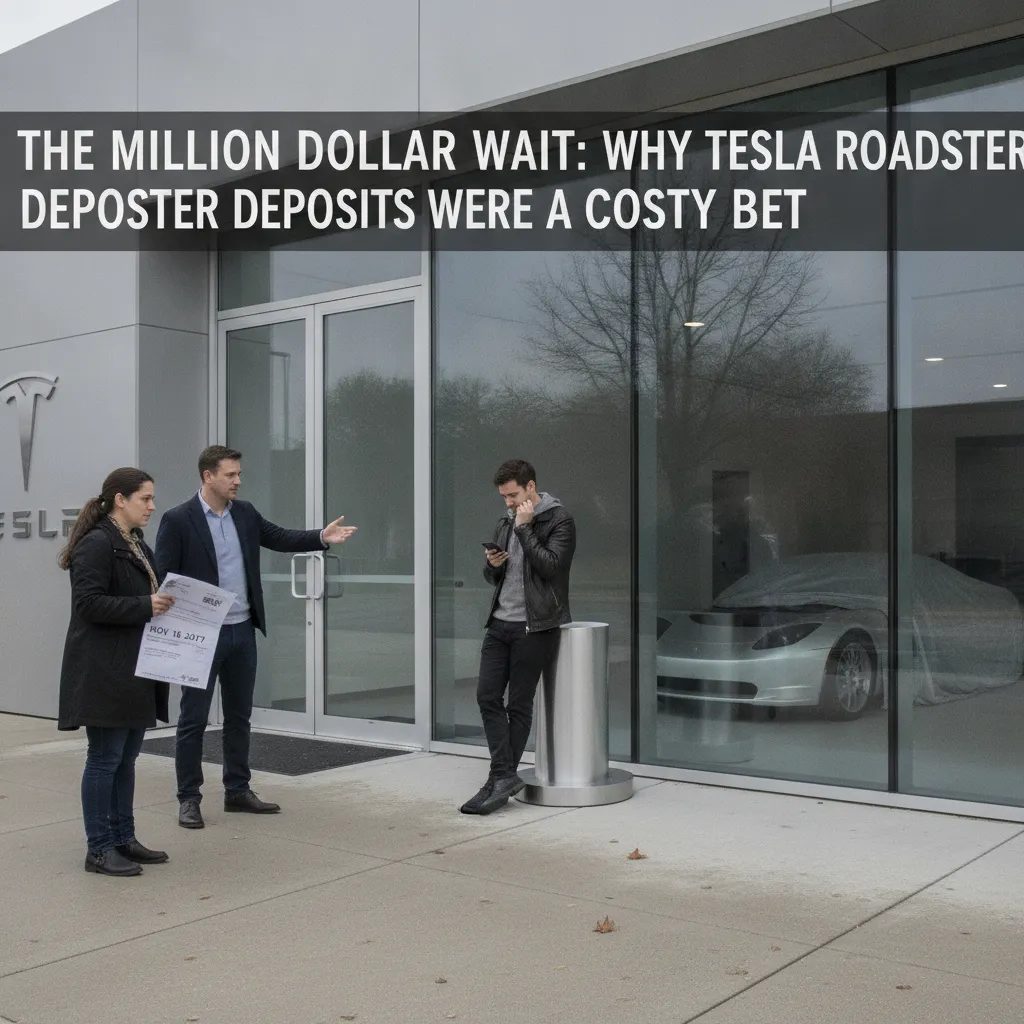 The Million Dollar Wait: Why Tesla Roadster Deposits Were a Costly Bet